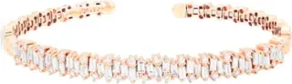 18k Diamond Shimmer Bangle