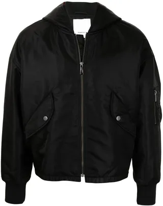 Hooded Bomber Jacket
