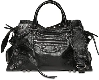 Neo Cagole City leather shoulder bag