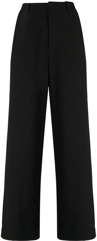 High-Waist Tailored Trousers
