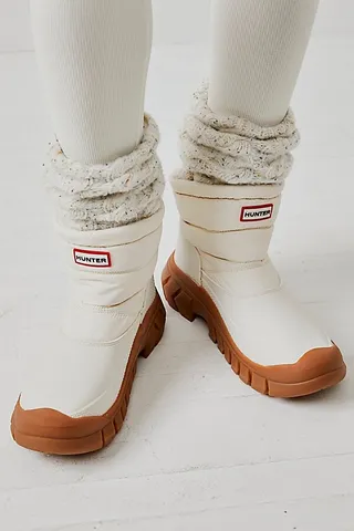 Hunter Intrepid Short Snow Boots by Hunter at Free People