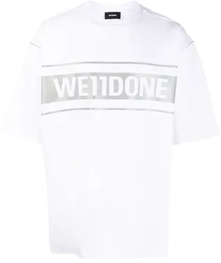 oversized logo print T-shirt