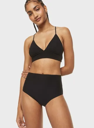 High Leg Bikini Bottom