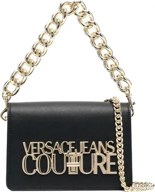 Logo-Plaque Crossbody Bag
