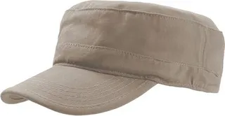 Atlantis Atlantis Tank Brushed Cotton Military Cap (Pack of 2) (Khaki) - Brown