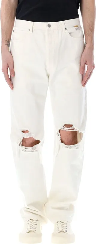 Distresses Denim Pants