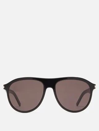 Aviator Acetate Sunglasses