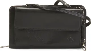 Leather Alberese Organizer Crossbody