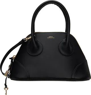 A.P.C. Black Small Emma Bag