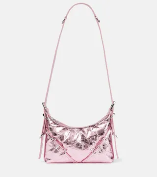 Voyou Mini leather shoulder bag