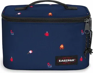 Oval Lunch Handbag Navy Blue