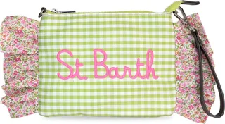 Cross-body Bag With Flounces Embroidery