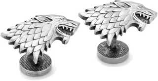 Stark Dire Wolf Cuff Links