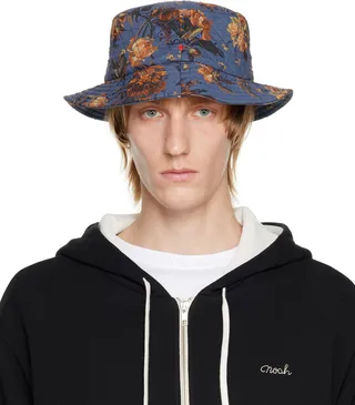 Noah Navy Liberty Quilted Crusher Bucket Hat