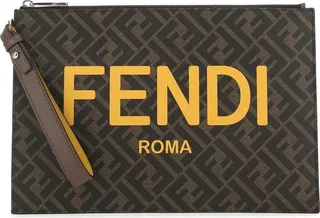 Fendi All-Over FF Motif Pouch
