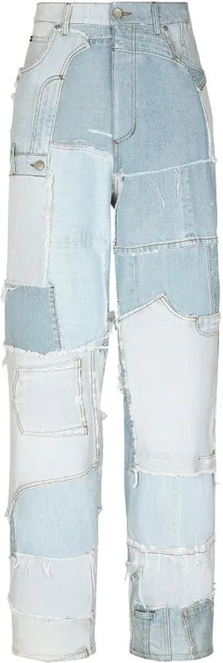 Dolce & Gabbana Patchwork Jeans