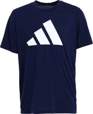 Adidas Train Essentials Feelready Logo Training T-shirt T-shirt Navy Blue