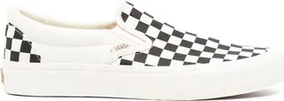 Checked Slip-On Sneakers