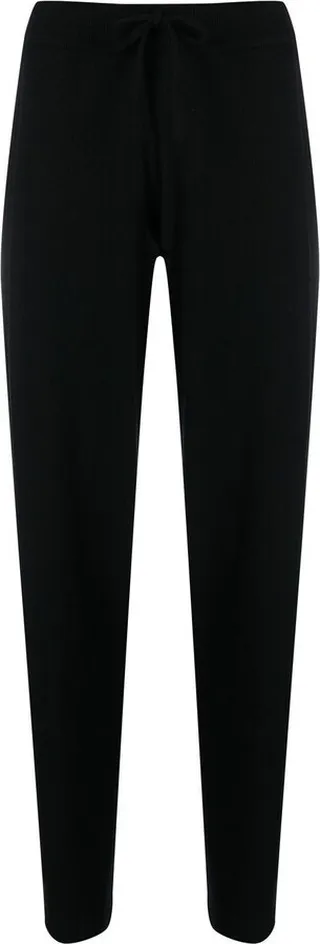Jo straight-leg cashmere track pants