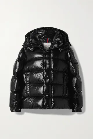 Moncler - Maya Quilted Shell Down Jacket - Black