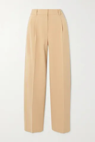 Theory - Admiral Crepe Straight-leg Pants - Neutrals