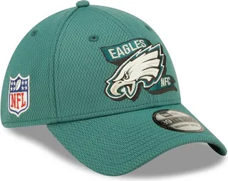 Men's New Era Midnight Green Philadelphia Eagles 2022 Sideline 39THIRTY Coaches Flex Hat