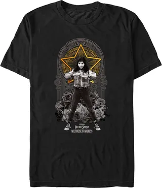 Men's Marvel Doctor Strange in the Multiverse of Madness Bold Chavez T-Shirt - Black - 2X Large