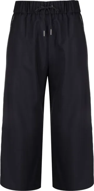 Cropped Flared Trousers