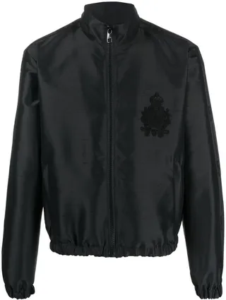 Embroidered Bomber Jacket