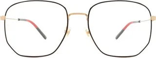 Gucci Eyewear Hexagonal Framed Glasses
