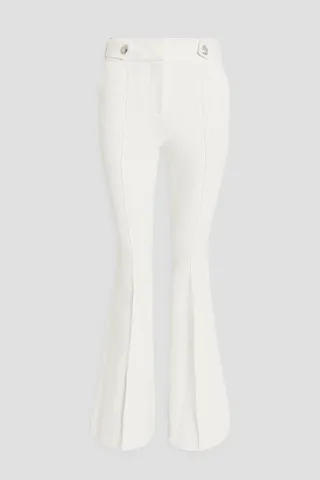 Elsbury crepe flared pants