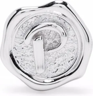 POP letter P coin