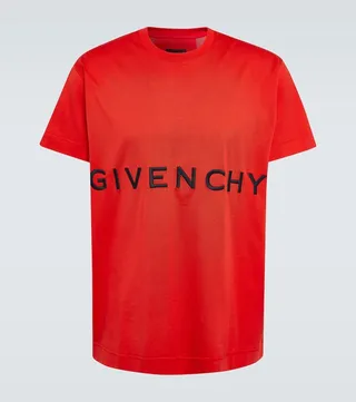 Logo oversized cotton jersey T-shirt