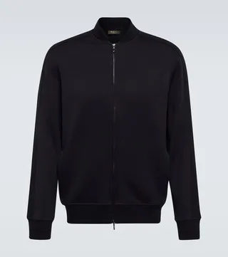 Whitney cotton-blend bomber jacket