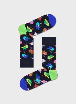 3-Pack Embroidered Crew Sock