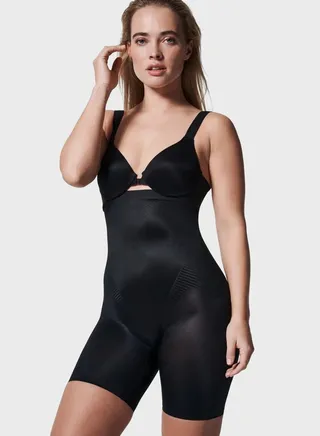 High-Waisted Mid-Thigh Short
