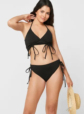 Tie Detail Bikini Set
