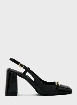 Heart Buckle Pumps