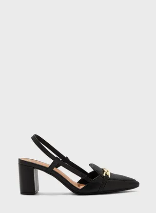 Camille Pointed Toe Ankle Strap High Heel Pumps
