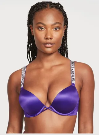 Bombshell Add-2-cups Shine Strap Push-Up Bra