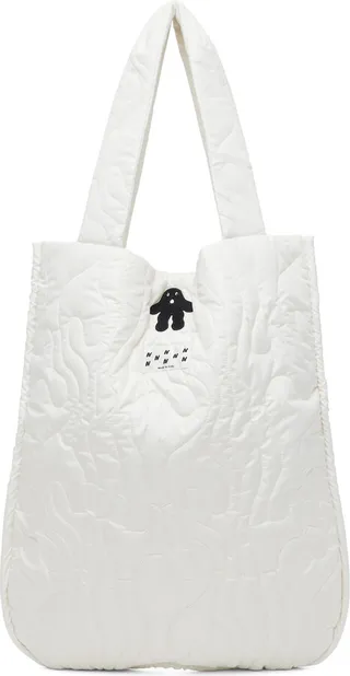 AVAVAV SSENSE Exclusive White Old Lady Tote