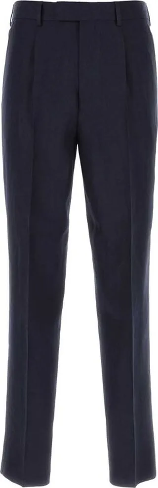 Z Zegna Straight Leg Cropped Pants