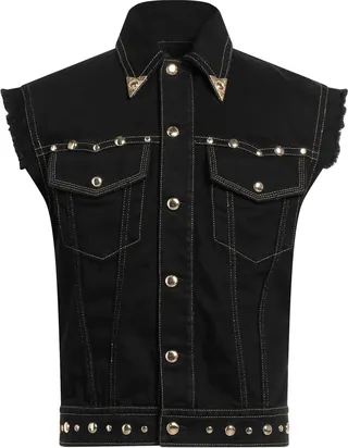 Denim Outerwear Black