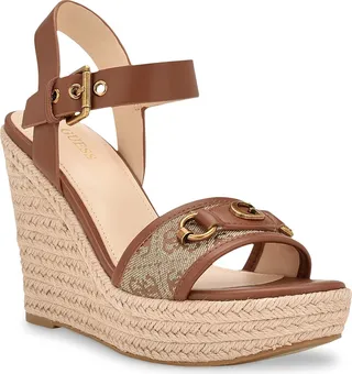 Guess Hisley Espadrille Wedge Sandal