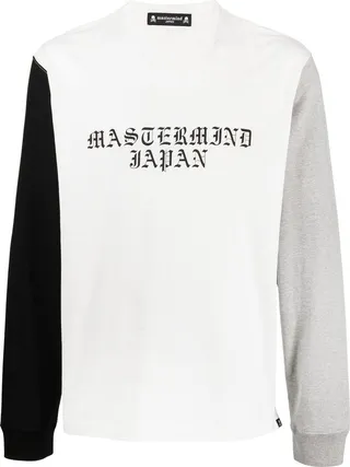 logo-print detail T-shirt