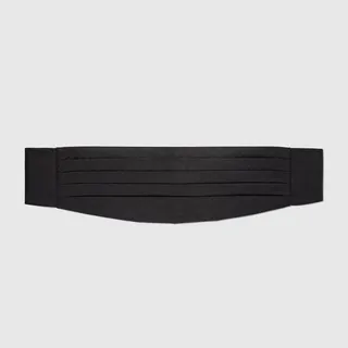 Silk cummerbund