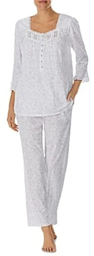 Eileen West Long Sleeve Pajama Set