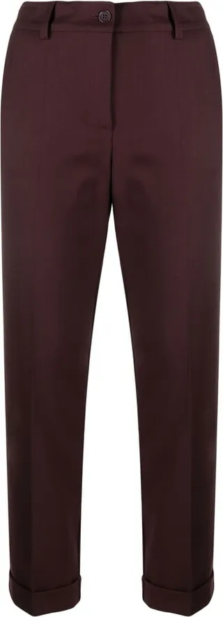 Straight-Leg Trousers
