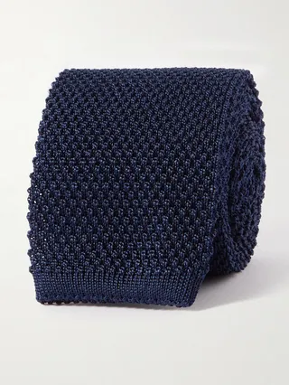 Knitted Silk Tie