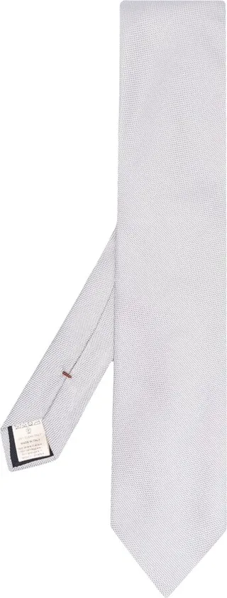 Textured Pointed-Tip Tie